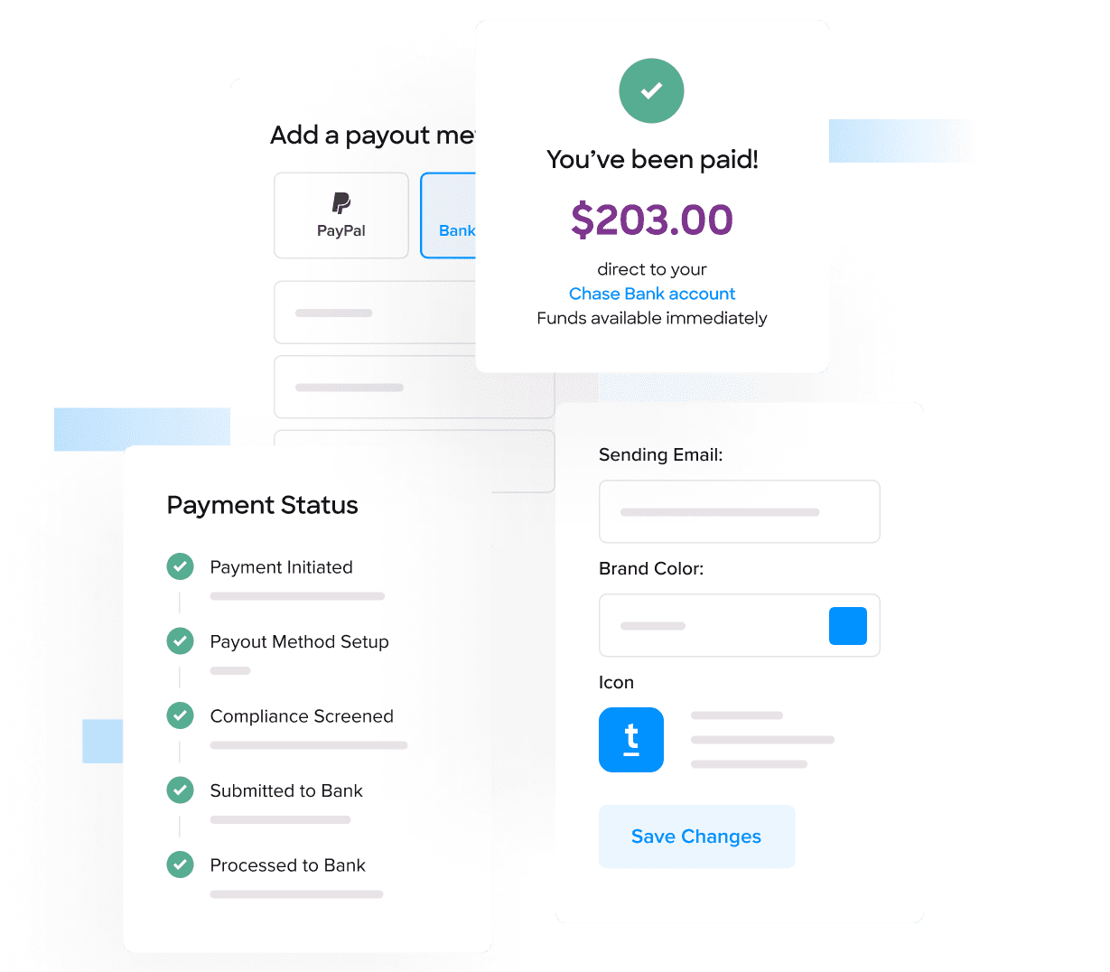 payouts with trolley