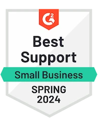 G2 | Enterprise Payment | Best Support | Small-Business | Quality Of Support | Spring 2024