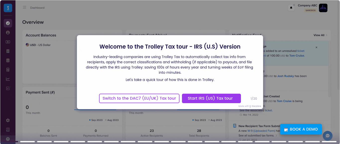 Trolley Tax Tour