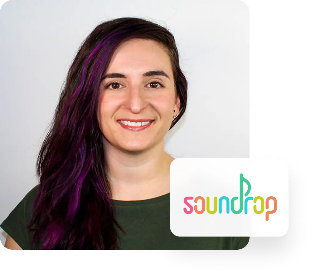 Morgan Levy's Soundrop testimonial