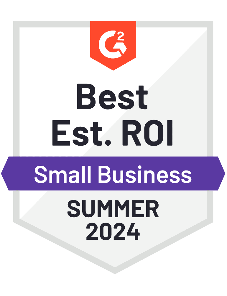 G2 | Enterprise Payment | Best Estimated ROI | Small-Business | Spring 2024