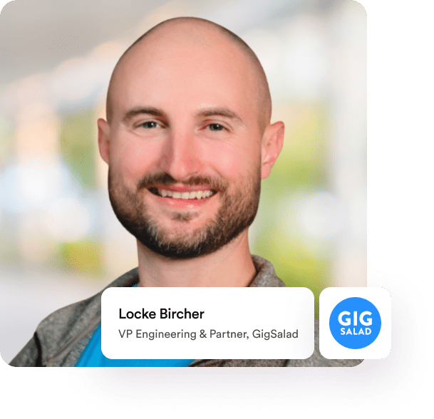 Locke Bircher, VP Engineering & Partner, GigSalad