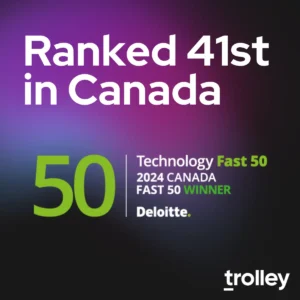 Trolley figure sur la liste Technology Fast 50 pour la deuxième année consécutive