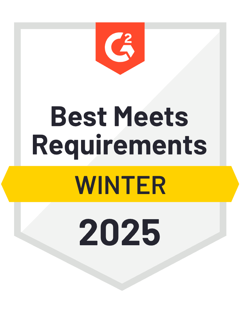 G2 | Enterprise Payment | Best Meets Requirements | Winter 2025