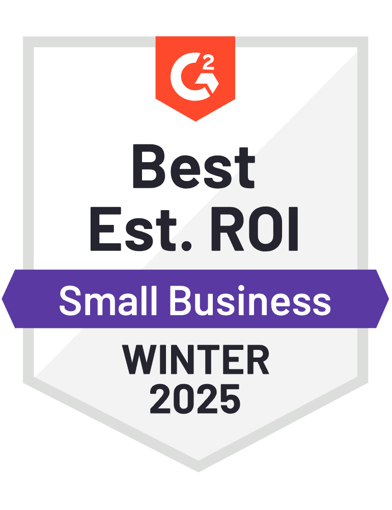 G2 | Enterprise Payment | Best Estimated ROI | Small-Business | Winter 2025