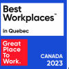 Best Workplaces in Quebec | Great place to Work | Canada 2023